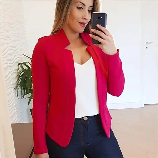 Variant image for Damen Blazer Elegantes Polyester Vielseitiges Design-13