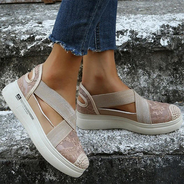 Variant image for Herren-Sandalen, atmungsaktiv, Netz, Gummiplattform-1