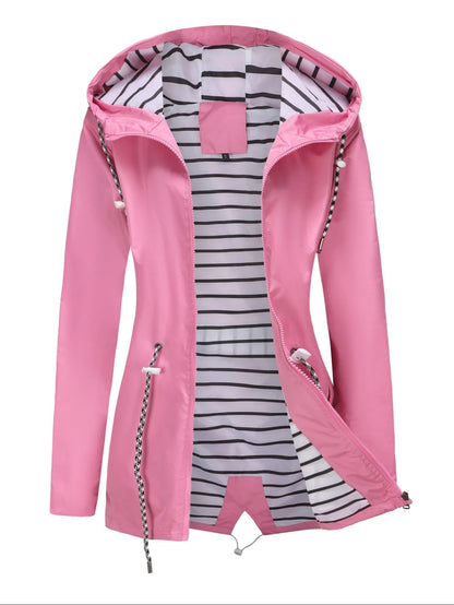 Herren Sommerjacke Sportliches Design Wasserdicht und Winddicht 6