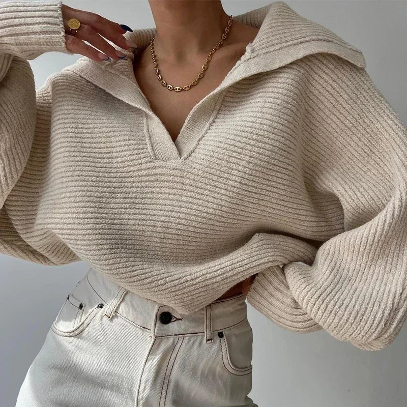 Damen-Strickpullover aus zeitlosem Acryl – bequem und vielseitig, normale Passform, perfekt für Layering 11