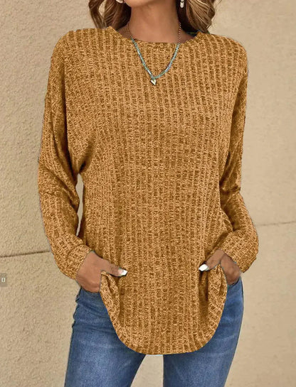Variant image for Damen-Bluse, klassisches Design, lange Ärmel, Polyester-29