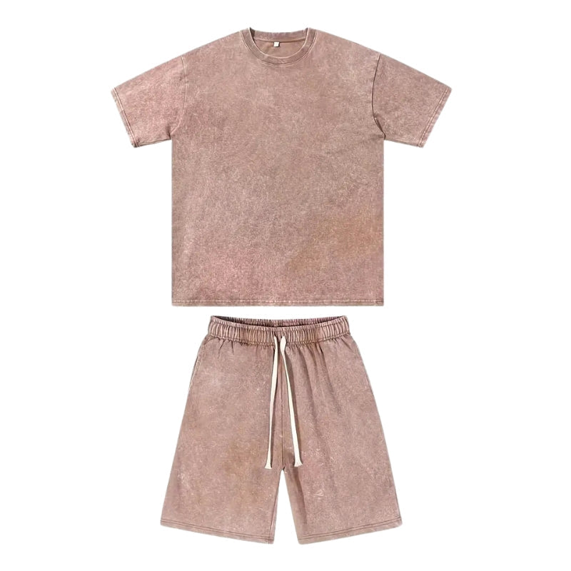 Damen-Set, zweiteilig, Vintage, leichte Baumwolle-6
