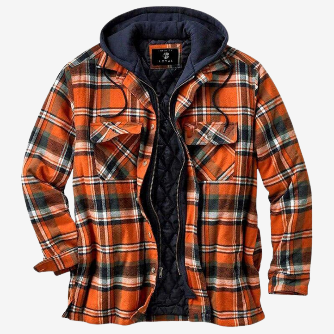 Variant image for Herren-Flanelljacke, moderne Passform, weicher Flanell-17