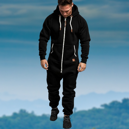 Herren-Winterensemble, winddicht, isoliertes Design-2