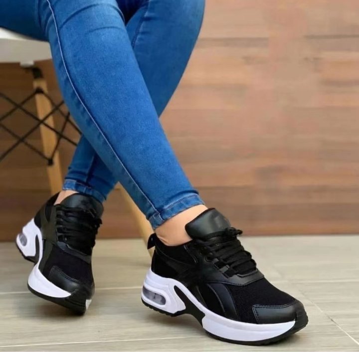 Damen-Schuhe, ergonomisches Design, minimalistisches synthetisches Material 3