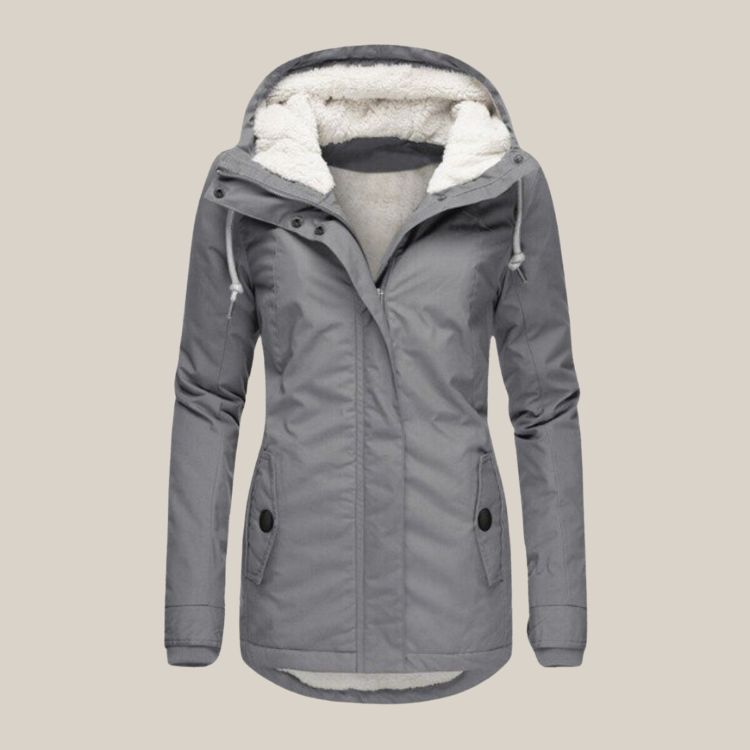 Damen-Steppjacke aus wasserabweisendem Material mit elegantem Design – tailliert und modern für kalte Tage 3