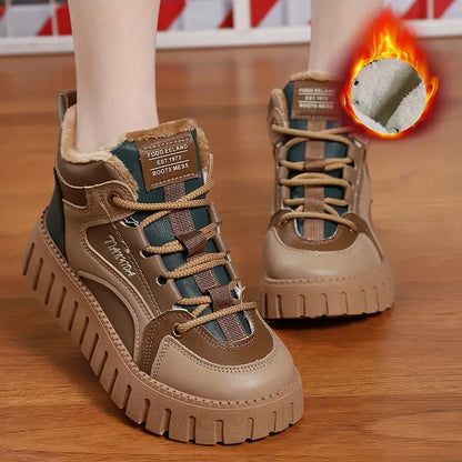 Herren-High-Top-Sneakers, aus hochwertig, synthetischem Leder, für Stil, Komfort 2