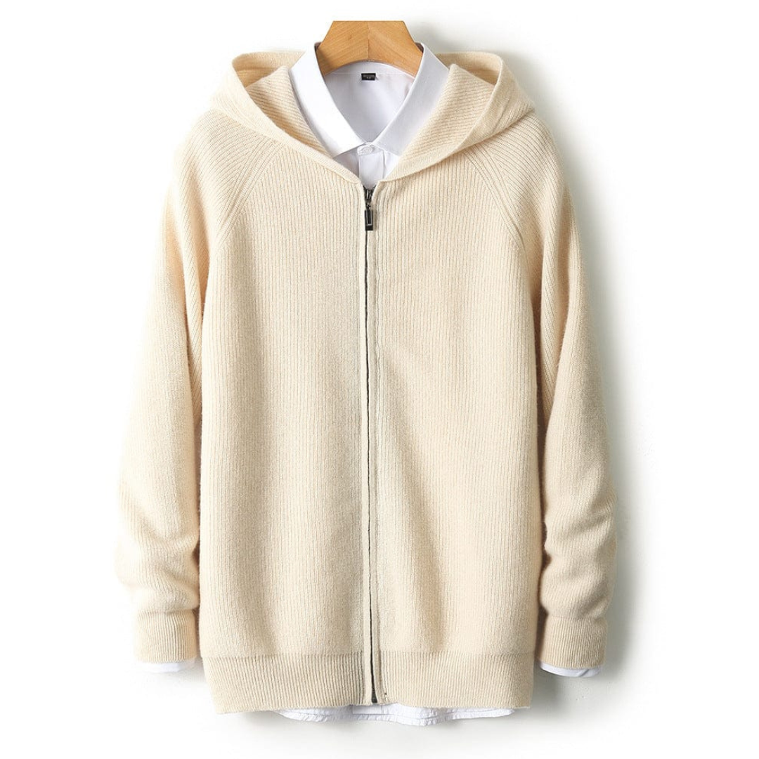 Herren-Winterjacke, mit Kapuze, bequeme Passform, aus robustem Material, Material-5