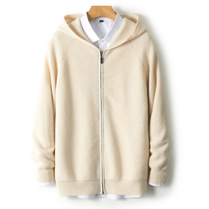 Herren-Winterjacke, mit Kapuze, bequeme Passform, aus robustem Material, Material-5