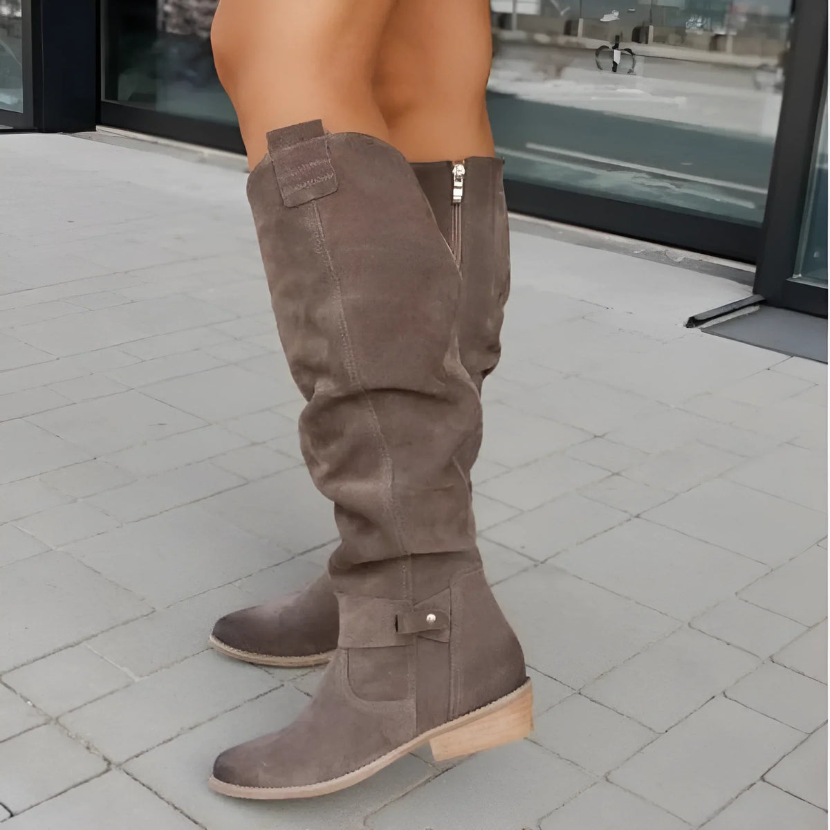 Variant image for Damen-Stiefel, Leder, vielseitiges Design-10