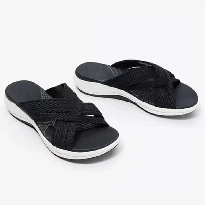 Variant image for Damen-Sandalen, lässiges atmungsaktives Design, Synthetikmaterial-37