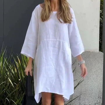Damen-Freizeitkleid im schlichten Design, 100% Polyester-5