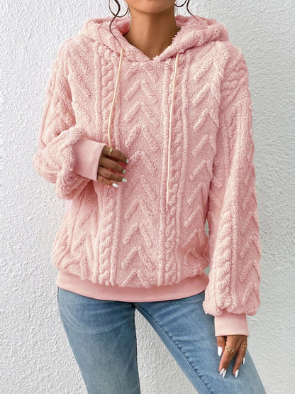 Damen-Hoodie, lässig, Design, weiche Stoffmischung-5