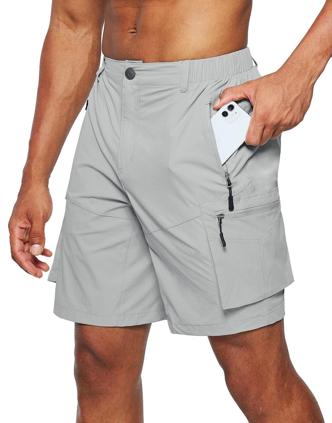 Herren Cargoshorts Multifunktionelles Design 100% Baumwolle 6