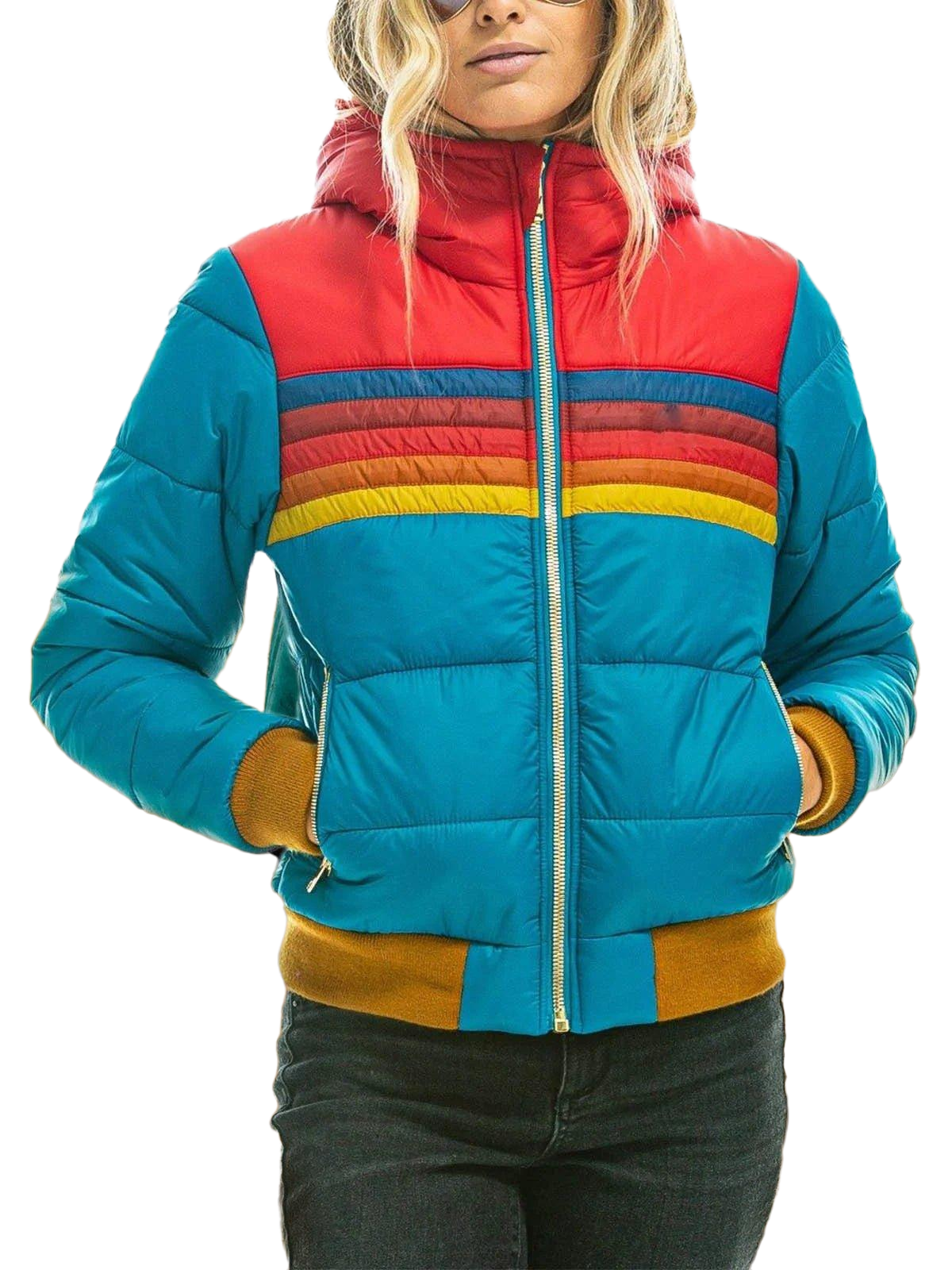 Herren-Stadtjacke, modernes Polyester, wasserabweisend 3