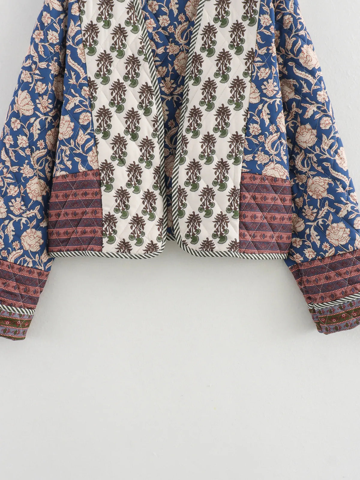 Damenjacke Wendbar Gesteppt Polyester für Frauen-5