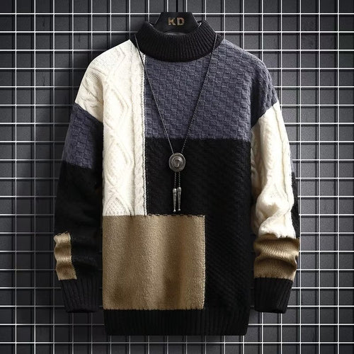 Damen Winterpullover Lange Ärmel Weich Atmungsaktives Gewebe Modernes Design 1