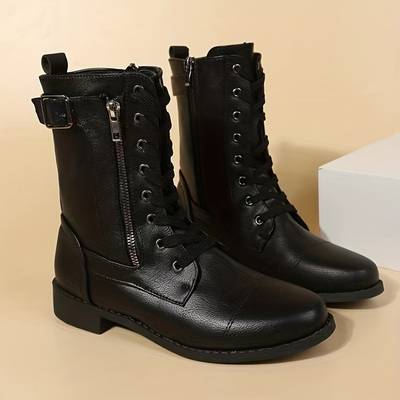 Stiefeletten aus Leder mit spitzer Zehenpartie und Reißverschluss – elegante und komfortable Stiefel für Alltag und Fest 3