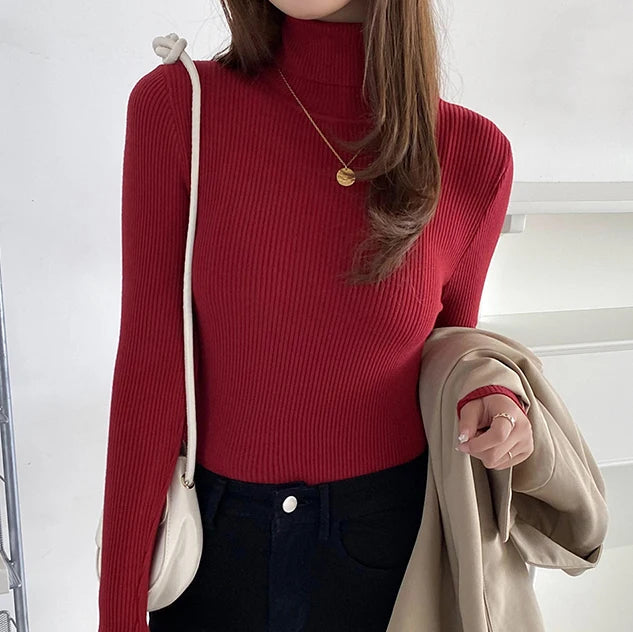 Variant image for Damen-Rollkragenpullover, Oversized Acrylmischung-6
