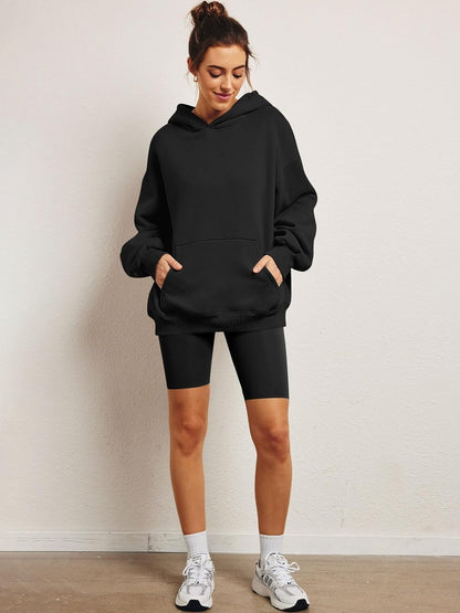 Herren-Hoodie mit stylischem Design, aus 100 % Baumwolle – 5