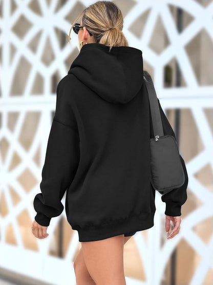 Herren-Hoodie mit stylischem Design, aus 100 % Baumwolle – 4