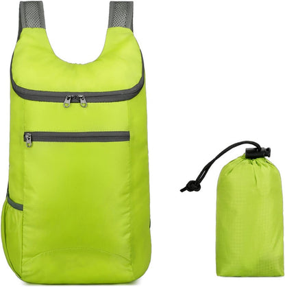Faltbarer Rucksack, 10L, Nylon, leicht für Reisen und Tagesausflüge 2