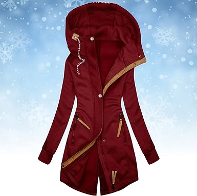Damenjacke Trendy Kapuzenjacke Wetterbeständiges Material für den Outdoor-Einsatz 3