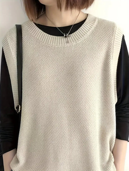 Variant image for Damen Ärmellose Weste Elegante Polyester-Mischung-5