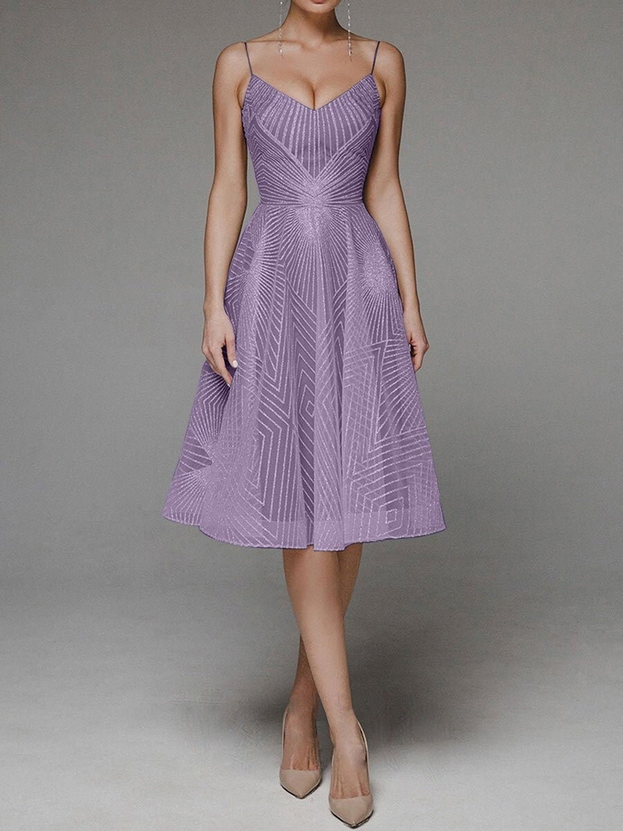 Variant image for Damen-ärmelloses Kleid, bestickt, leichter Stoff-36