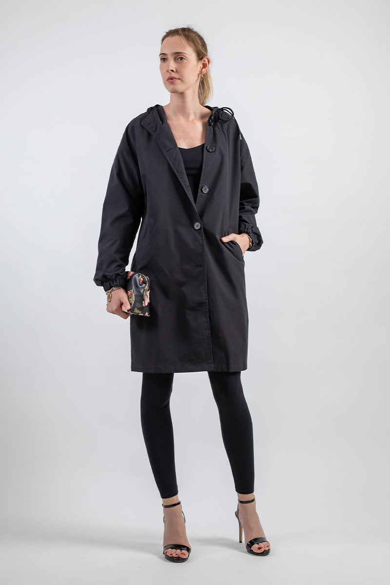 Variant image for Damenjacke Regenjacke Wasserabweisend Elegantes Design-7