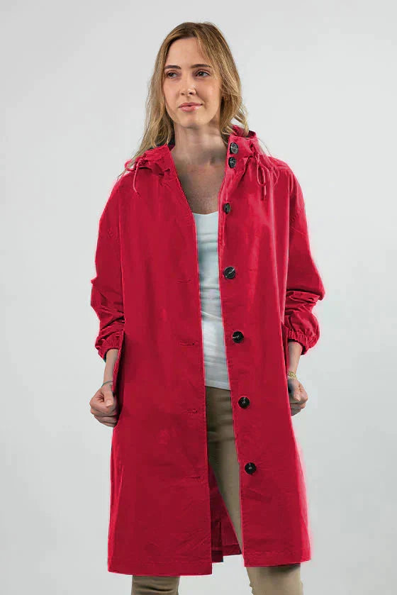 Variant image for Damenjacke Regenjacke Wasserabweisend Elegantes Design-55