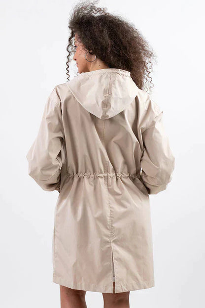 Damenjacke Regenjacke Wasserabweisend Elegantes Design-4