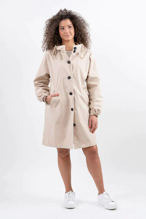 Variant image for Damenjacke Regenjacke Wasserabweisend Elegantes Design-19