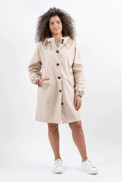 Variant image for Damenjacke Regenjacke Wasserabweisend Elegantes Design-19