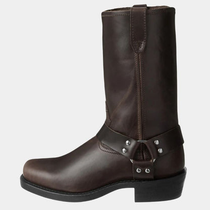 Herren-Stiefel, Cowboy, Vintage, Leder, langlebiges Design-2