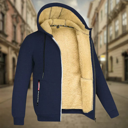 Variantenbild für Herren-Hoodie aus Fleece, modern, lockere Passform, 100% Polyester-31