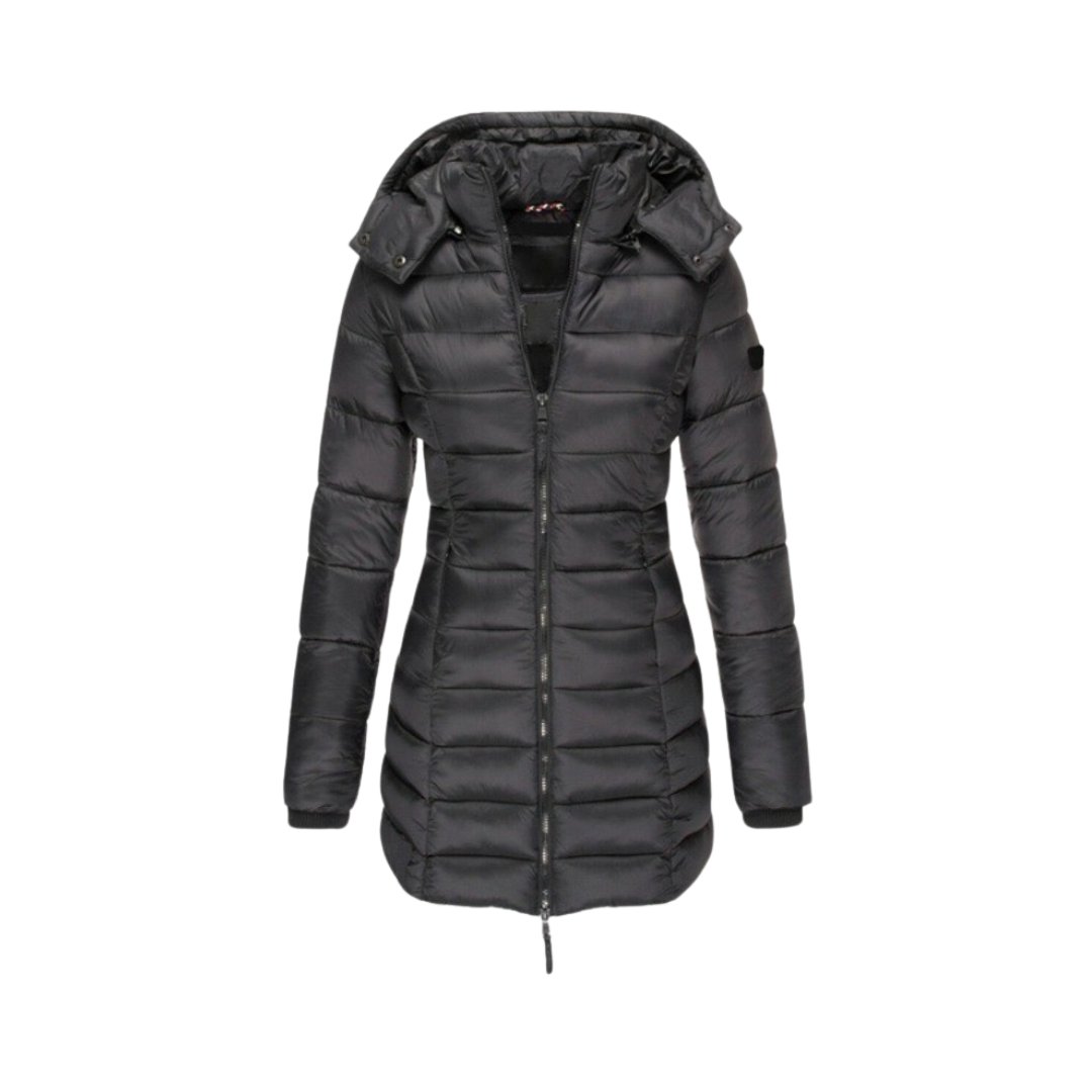 Variant image for Langer Wintermantel Damen Elegant Wärmend Hochwertiges Material-1