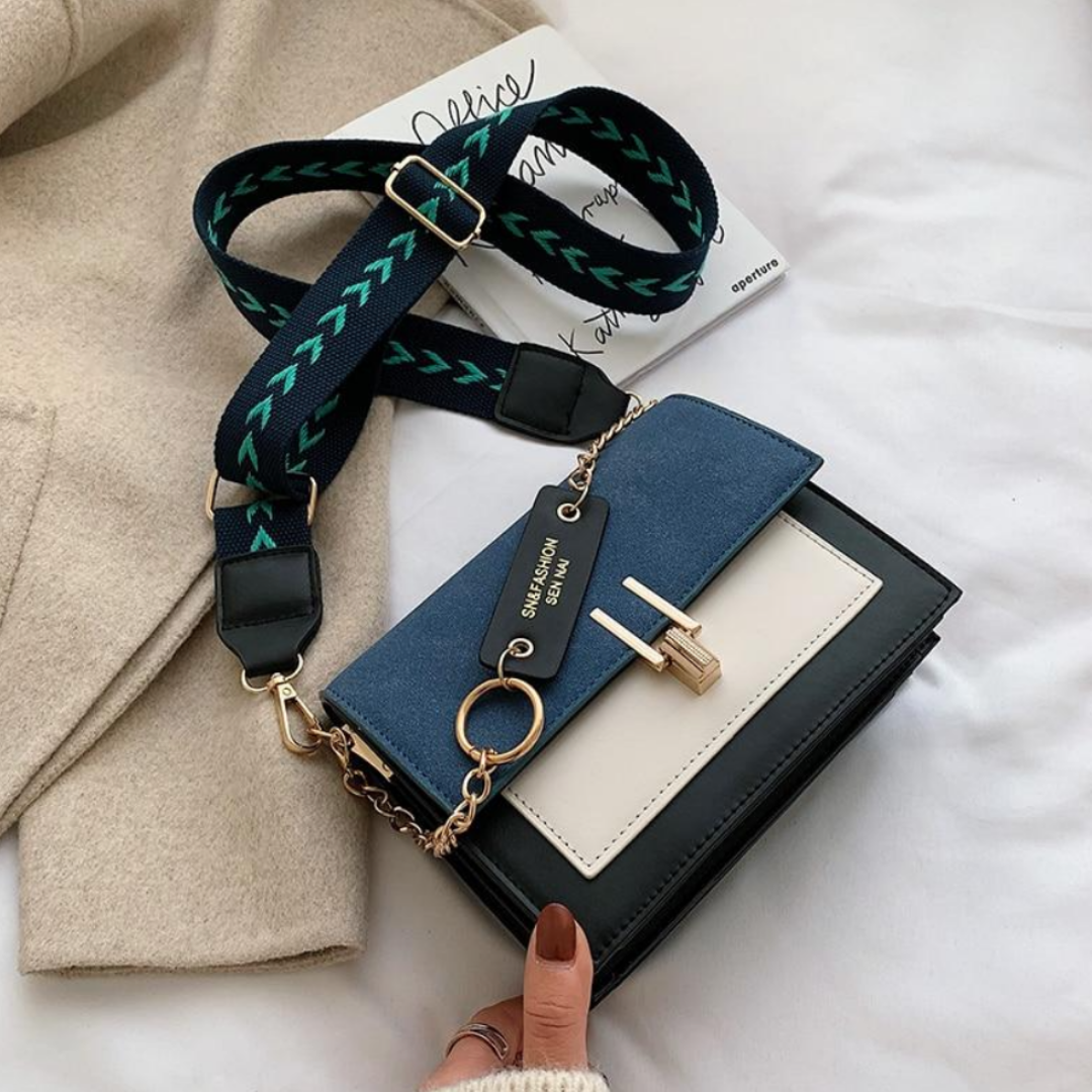 Damen Schultertasche Geräumiger PU-Leder Elegantes Design-2