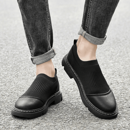 Wasserdichte Herrenschuhe Urbaner Stil Hochwertiges Synthetikleder-5