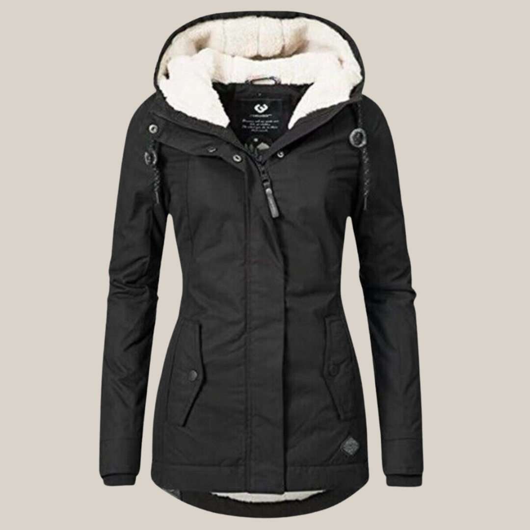 Damen-Steppjacke aus wasserabweisendem Material mit elegantem Design – tailliert und modern für kalte Tage 9