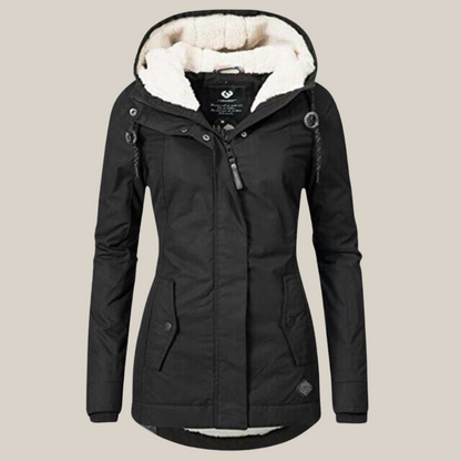 Damen-Steppjacke aus wasserabweisendem Material mit elegantem Design – tailliert und modern für kalte Tage 9