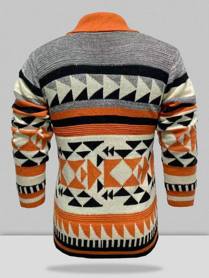 Herren-Mantel, Flanell, mit Kapuze und Fleecefutter-5