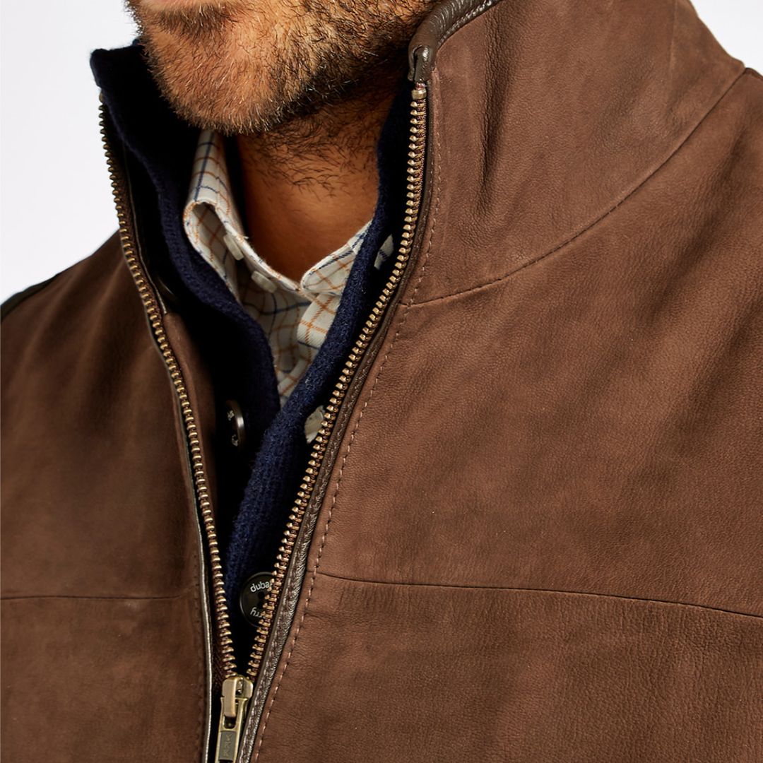 Herren-Leder-Pulswärmer, stilvoll, handgefertigtes Design-4