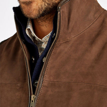 Herren-Leder-Pulswärmer, stilvoll, handgefertigtes Design-4