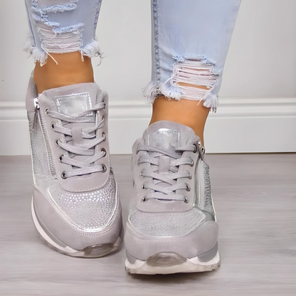 Damen-Sneakers, sportliches Design, leicht und bequem, hochwertige Materialien-3