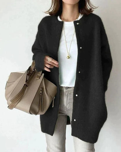 Variant image for Damen-Strickjacke, weich, hochwertig, Faser, elegantes Design-21