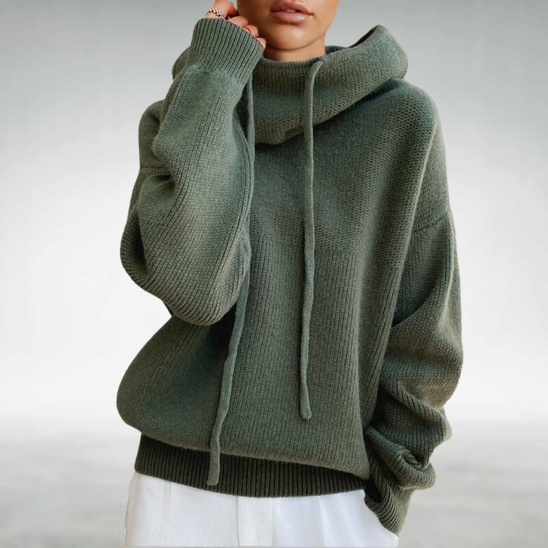 Damen-Rollkragenpullover, atmungsaktives Material-1