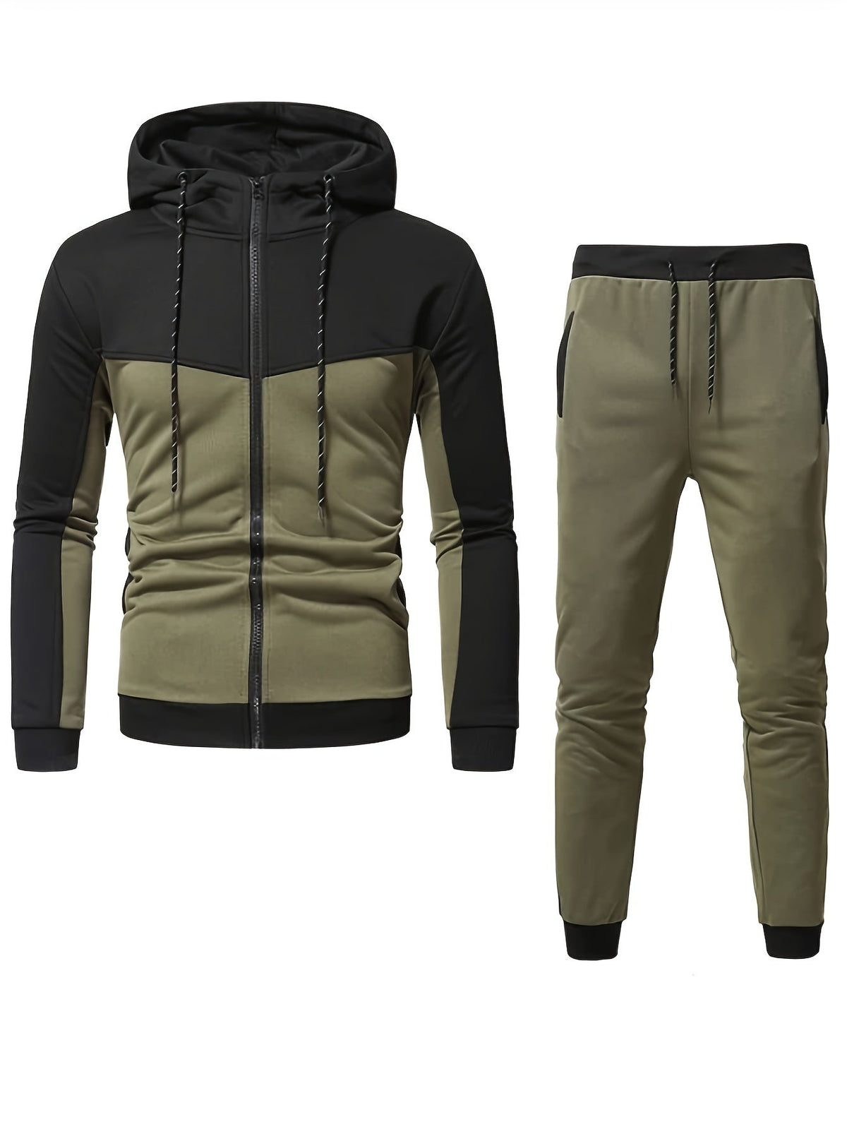 Variant image for Herren Freizeit-Trainingsanzug Oversized Polyester-7
