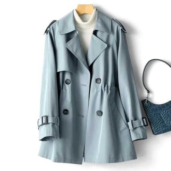 Herrenjacke, Zweiknopf, Gabardine, klassischer Stil, hochwertiges Material-4