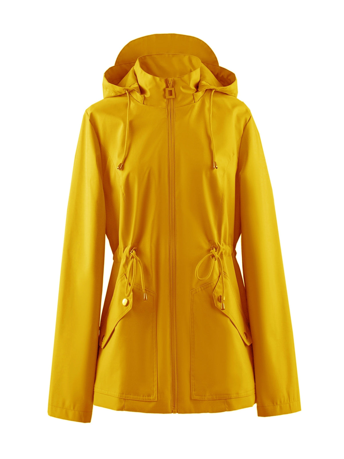 Damen-Friseurumhang, mit Taschen, hochwertiges Material-4